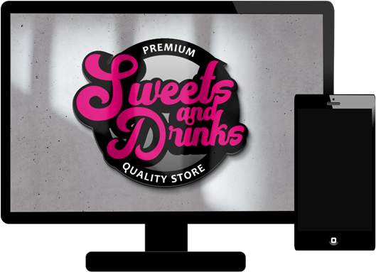 design logo sweetanddrinks